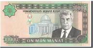 Turkmanistan 10,000 Manat Banknote, Undated, KM:15 -