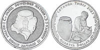 United States quarter dollar Coin, U.S. Mint, Catawba tribes.BE -