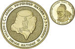United States One Dollar Coin, Catawba tribes.BE, laiton -
