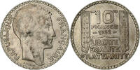 France 10 Francs Turin, Paris, Silver, KM:878, Gadoury:801 -