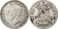 Great Britain 6 Pence George VI, Silver, KM:852 -