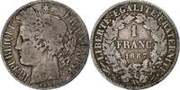 France Franc Cérès, Paris, Silver, Gadoury:465a, Le -