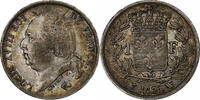 France Franc Louis XVIII, Louis XVIII, Lille, Silver -