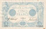 France 5 Francs Bleu, 1916-08-14, E.14406 -