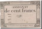 France 100 Francs Banknote, 1795-01-07, KM:A78, Lafaurie:173 -