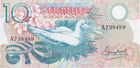 Seychelles 10 Rupees Banknote, KM:23a -