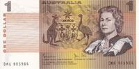 Australia 1 Dollar Banknote, KM:37a, AU(55-58) -