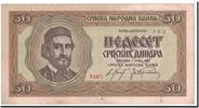 Serbia 50 Dinara 1942 Banknote, 1942-05-01, KM:29 SS 166.93 元  ＋  41.42 元 运费
