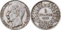 France 5 Francs Napoléon III, Paris, Silver, KM:773.1 -