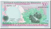 Rwanda 500 Francs Banknote, 1998-12-01, KM:26a -