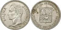 Venezuela 50 Centimos 1960 (a) Paris, Silver, KM:36a SS+ 83.67 元  ＋  41.42 元 运费