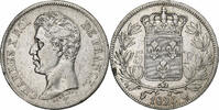 France 5 Francs Charles X, Perpignan, Silver, KM:720.11 -
