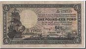 South Africa 1 Pound Banknote, 1945-11-01, KM:84f -