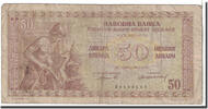Yugoslavia 50 Dinara Banknote, 1946-05-01, KM:64a -