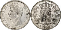 France 5 Francs Charles X, Lille, Silver, Gadoury:644 -