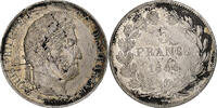 France 5 Francs Louis-Philippe, Lille, Silver, Gadoury:678a -