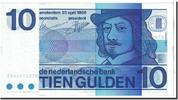 Netherlands 10 Gulden Banknote, 1968-04-25, KM:91b -