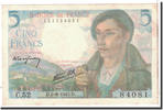 France 5 Francs Banknote, 1943-08-05, Fayette:5.3, KM:98a -