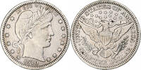United States Quarter Barber, Philadelphia, Silver -