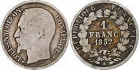 France Franc Napoléon III, Paris, Silver, Le Franc:F.212 -