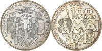 France 100 Francs 8 mai 1945, Paris, Silver, Gadoury:952 -