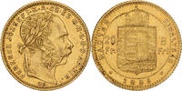 Hungary 8 Forint 20 Francs Franz Joseph I, Kormoczbanya, Gold -