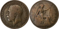 Great Britain Penny George V, Bronze, KM:810 -