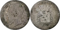 Belgium Franc Leopold II, Silver -