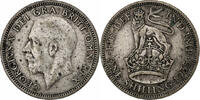 Great Britain Shilling George V, Silver, KM:833 -