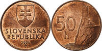 Slovakia 50 Halierov 2006 Copper Plated Steel, KM:35 VZ+ 83.67 元  ＋  41.42 元 运费