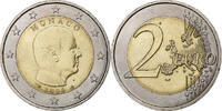 Monaco 2 Euro Albert II, Paris, Bi-Metallic -