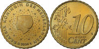 Netherlands 10 Euro Cent Utrecht, Nordic gold -
