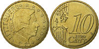 Luxembourg 10 Euro Cent Paris, Nordic gold -