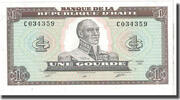 Haiti 1 Gourde Banknote, KM:253a -