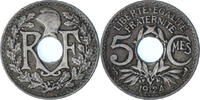 France 5 Centimes Lindauer, Poissy, Copper-nickel, KM:875, Le -