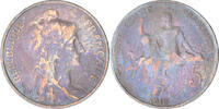 France 5 Centimes Dupuis, Paris, Bronze, KM:842, Gadoury:165 -