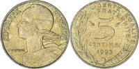 France 5 Centimes Marianne, Paris, Aluminum-Bronze, KM:933 -