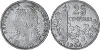 France 25 Centimes Patey, Paris, Nickel, KM:855, Gadoury:362 -
