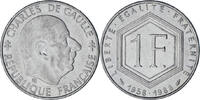 France Franc Charles de Gaulle, Paris, Nickel, KM:963 -