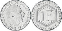 France Franc Charles de Gaulle, Paris, Nickel, KM:963 -