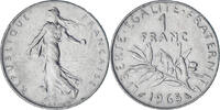 France Franc Semeuse, Paris, Nickel, KM:925.2, Gadoury:474 -