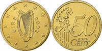 IRELAND REPUBLIC 50 Euro Cent Sandyford, Brass, KM:37 -