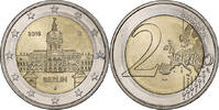 GERMANY - FEDERAL REPUBLIC 2 Euro Hambourg, Bi-Metallic, KM:New -