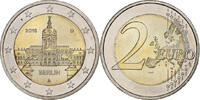 GERMANY - FEDERAL REPUBLIC 2 Euro Berlin, Bi-Metallic, KM:New -