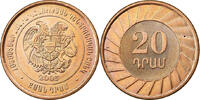 Armenia 20 Dram 2003 Copper Plated Steel, KM:93 UNZ 83.67 元  ＋  41.42 元 运费