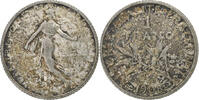 France Franc Semeuse, Paris, Silver, Gadoury:532, KM:844.1 -