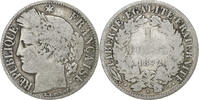 France Franc Cérès, Paris, Silver, Gadoury:465a, KM:822.1 -