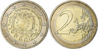 Germany 2 Euro Flag, Hambourg, Bi-Metallic -
