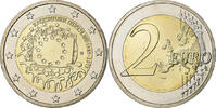 Germany 2 Euro Karlsruhe, 30 ans Drapeau européen -