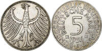 GERMANY - FEDERAL REPUBLIC 5 Mark Stuttgart, Silver, KM:112.1 -